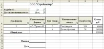 Створення зведеної таблиці у MS Excel ХР(2003) excel