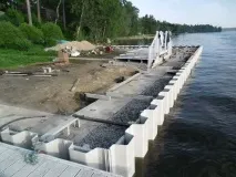 Будівництво пірсу - роздільна здатність, ціна здатність