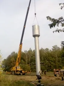 Будівництво водонапірної башти 50 м3 вежі