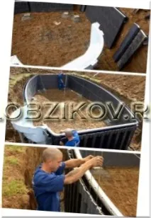 Будівництво басейну своїми руками своїми