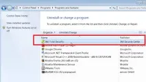 Видалення 360 Total Security total
