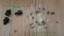 Установка пиляків (захисних кожухів) передніх гальмівних дисків установка