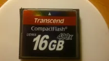 Відновлення даних із картки пам’яті CF Trancent 400x 16GB 400x