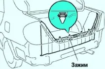 задній