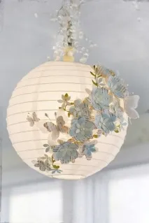 Декор паперової люстри із Ikea (Diy) люстри