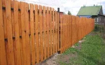 Дерев’яний паркан своїми руками дерев