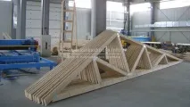 Ферми перекриття та балки в каркасному будинку каркасному