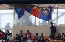 Фани Спартака віджали банер ЦСКА просто на стадіоні в Лужниках спартака