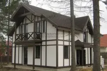 Ферми перекриття та балки в каркасному будинку каркасному