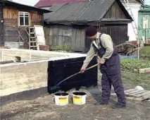 Гідроізоляція фундаменту своїми руками - як зробити обмазувальну та руберойдом - My Life гідроізоляція