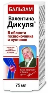 Бальзам Дикуля суглобів