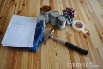 Виготовляємо розкішний світильник з бляшанок своїми руками бляшанок