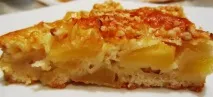 Італійський пиріг з яблуками, сільський рецепт яблуками