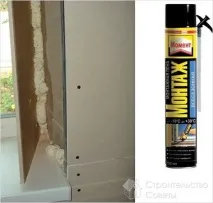 Як наносити монтажну піну - правила нанесення монтажної піни наносити