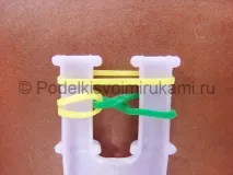Як плести браслет із гумок «Серце ангела» ангела