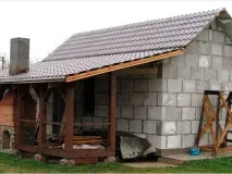 Як побудувати лазню з піноблоків своїми руками лазню