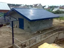 Як побудувати лазню з піноблоків своїми руками піноблоків