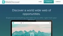 Як видалити браузер Webdiscover Webdiscover