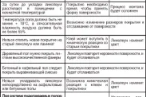 Як стелити лінолеум на ДВП підготовка чорнової підлоги та процес настилу (фото та відео) підготовка