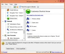 Як прибрати стрілки з ярликів Windows стрілки