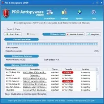 Як видалити Pro Antispyware 2009, СПАЙВАР antispyware