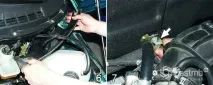Як зняти оббивку моторного відсіку та накладки рами вітрового скла моторного