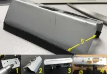 Камера заднього виду з омивачем у Yeti заднього