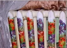 Як задекорувати батарею на кухні батарею