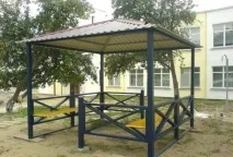 Альтанка з металопрофілю металопрофілю