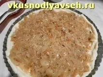 Баздрожжевий капустяний пиріг на сметанному тісті, покроковий фото рецепт пиріг