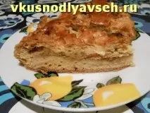 Баздрожжевий капустяний пиріг на сметанному тісті, покроковий фото рецепт баздрожжевий