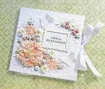 Книга побажань на весілля своїми руками в техніці скрапбукінг, шаблони, фото побажань