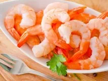 Креветки, кальмари, мідії, краби креветки
