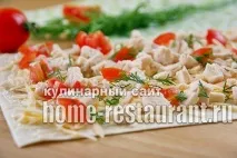 Лаваш з куркою та сиром рецепт лаваш