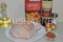 Курка в червоному вині рецепт рецепт