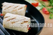 Лаваш з куркою та сиром рецепт рецепт