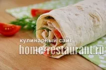 Лаваш з куркою та сиром рецепт куркою