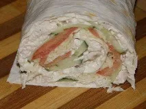 Лаваш з куркою та сиром рецепт куркою