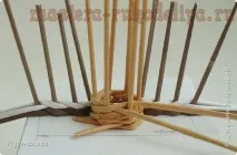 Майстер-клас з плетіння з газет Птах удод плетіння