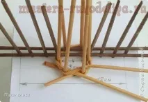 Майстер-клас з плетіння з газет Птах удод газет