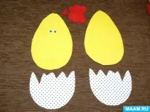 Майстер-клас з виготовлення великоднього сувеніру «Великоднє курча» виготовлення