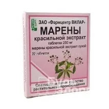 Марена красильная - відгуки, застосування, показання відгуки