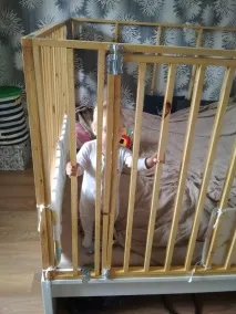Манеж для однорічної дочки своїми руками манеж