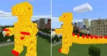 Мод Godzilla - Годзілла в Майнкрафт ПЕ якщо