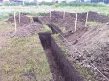 На яку глибину копати фундамент глибину