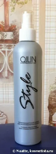 Ollin Professional Style Thermo Protective Hair Straightenning Spray Термозахисний спрей для ollin