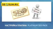 Platinum SEO Pack налаштування плагіна для WordPress сайтів плагіна