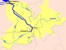 Річка Північна Двіна в Україні Двіна