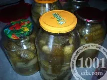 Рецепт маринованих огірків з гірчицею - Огірки на зиму від 1001 р. рецепт