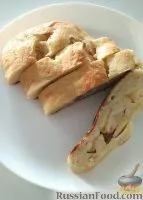 Рулет, Пироги з яблуками, рецепти з фото на 24 рецепти яблуками